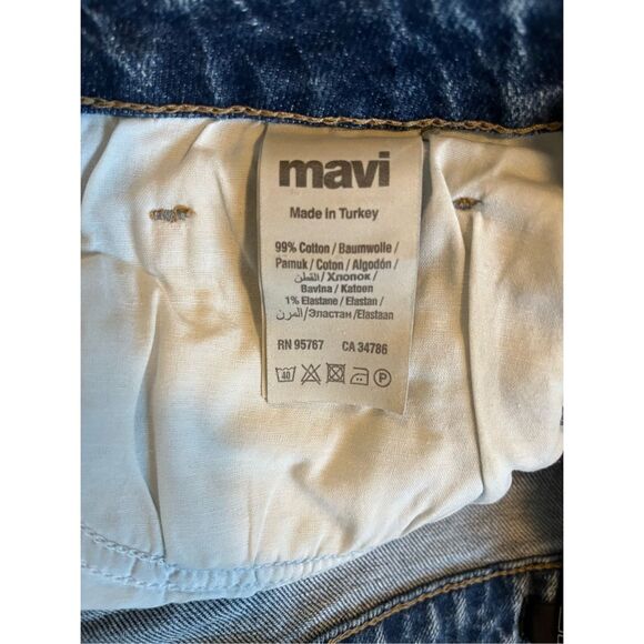 Mavi Rosie High Waist Boyfriend Denim Shorts‎ Size 10/30 - Picture 5 of 7